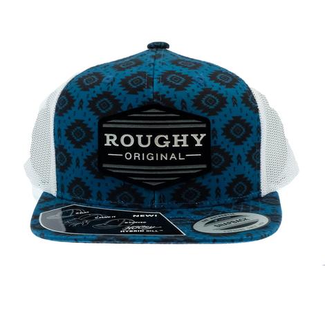 Hooey Tribe Roughy Blue White 6Panel Trucker Youth Cap